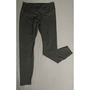 Nike Leggings Womens Large Black Glitter Animal Print High Rise Leopard Print